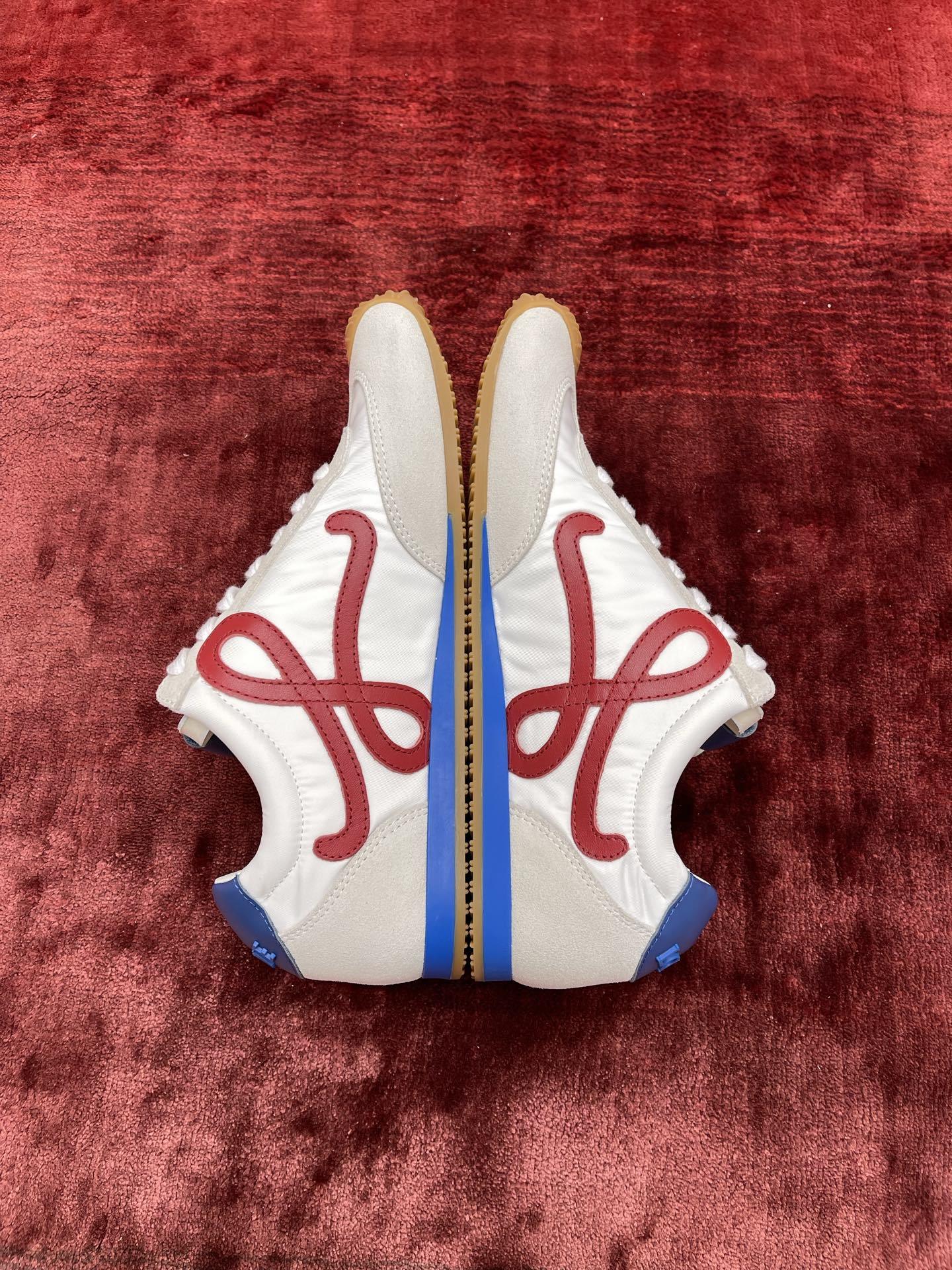 LOEWE Ballet Runner系列 “白红蓝”女款