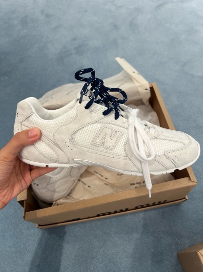 MiuMiu x NB530系列 “白色网”男女同款