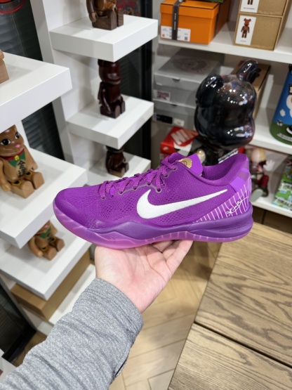 Kobe 8 Eybl 紫色💜 PE球員版  數量稀有 尺碼 40-48.5「US7-14」  HJ7265-500
