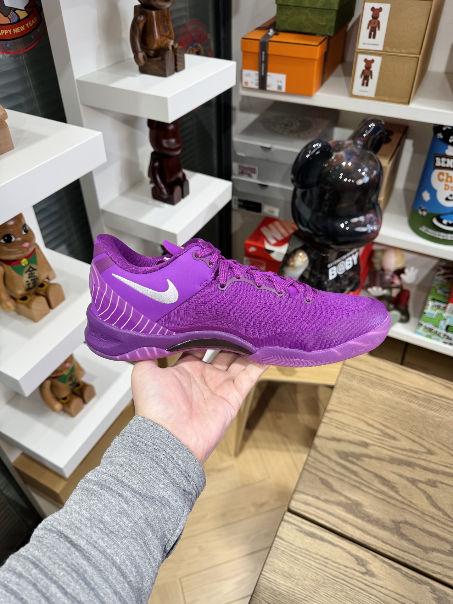 Kobe 8 Eybl 紫色💜 PE球員版  數量稀有 尺碼 40-48.5「US7-14」  HJ7265-500