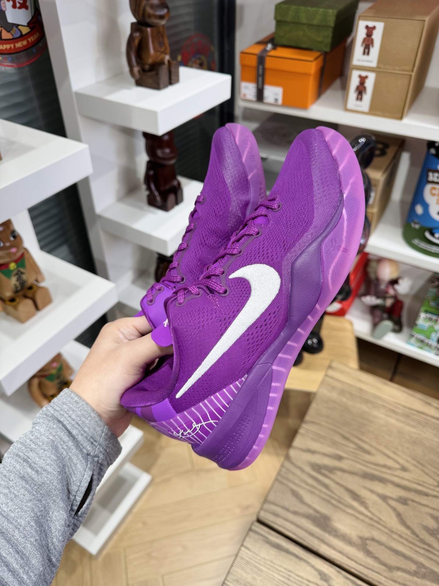 Kobe 8 Eybl 紫色💜 PE球員版  數量稀有 尺碼 40-48.5「US7-14」  HJ7265-500