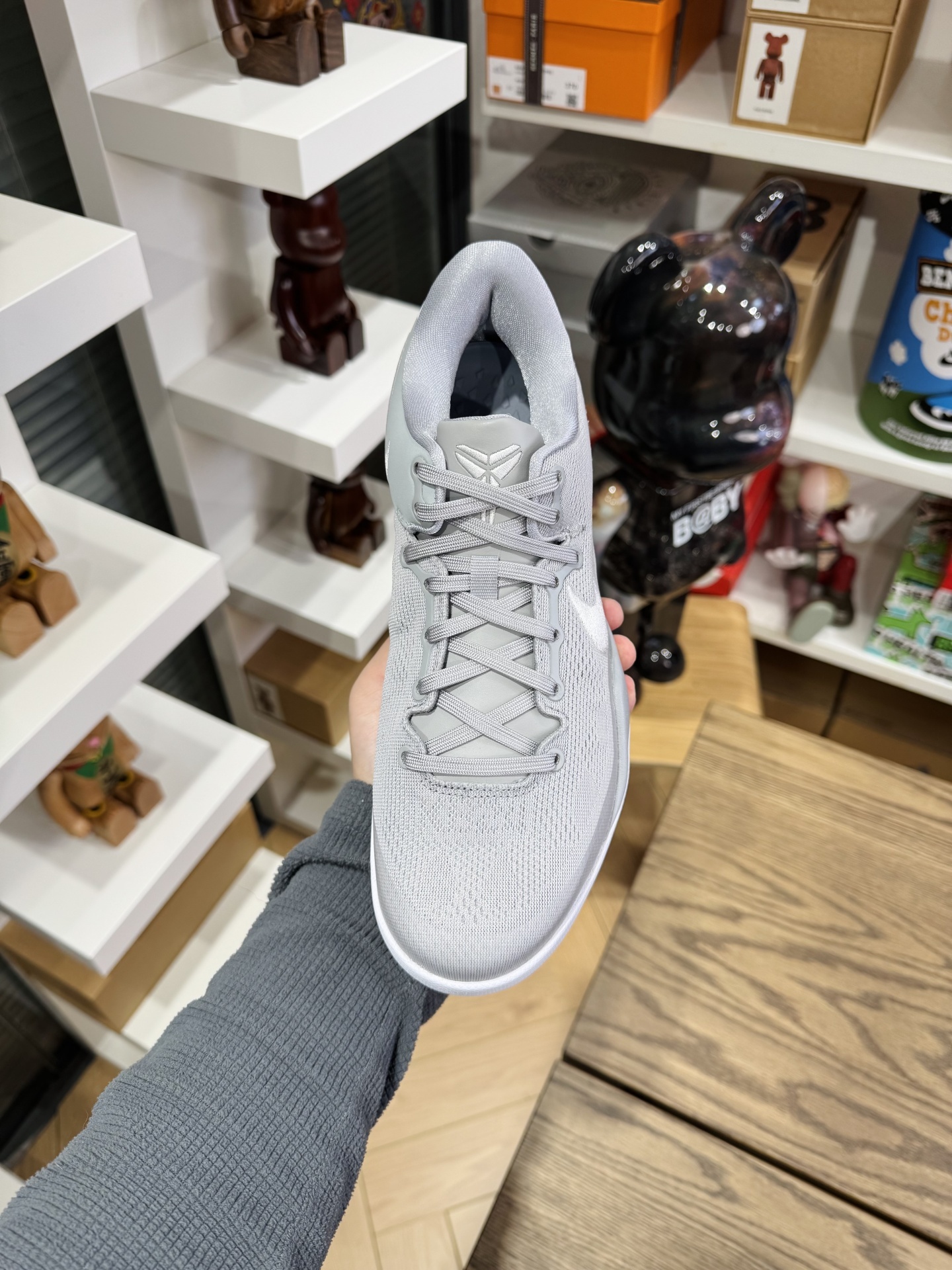 Kobe 8 Protro 灰色 Wolf Grey  尺碼 40-48.5「US7-14」 HF9550-002