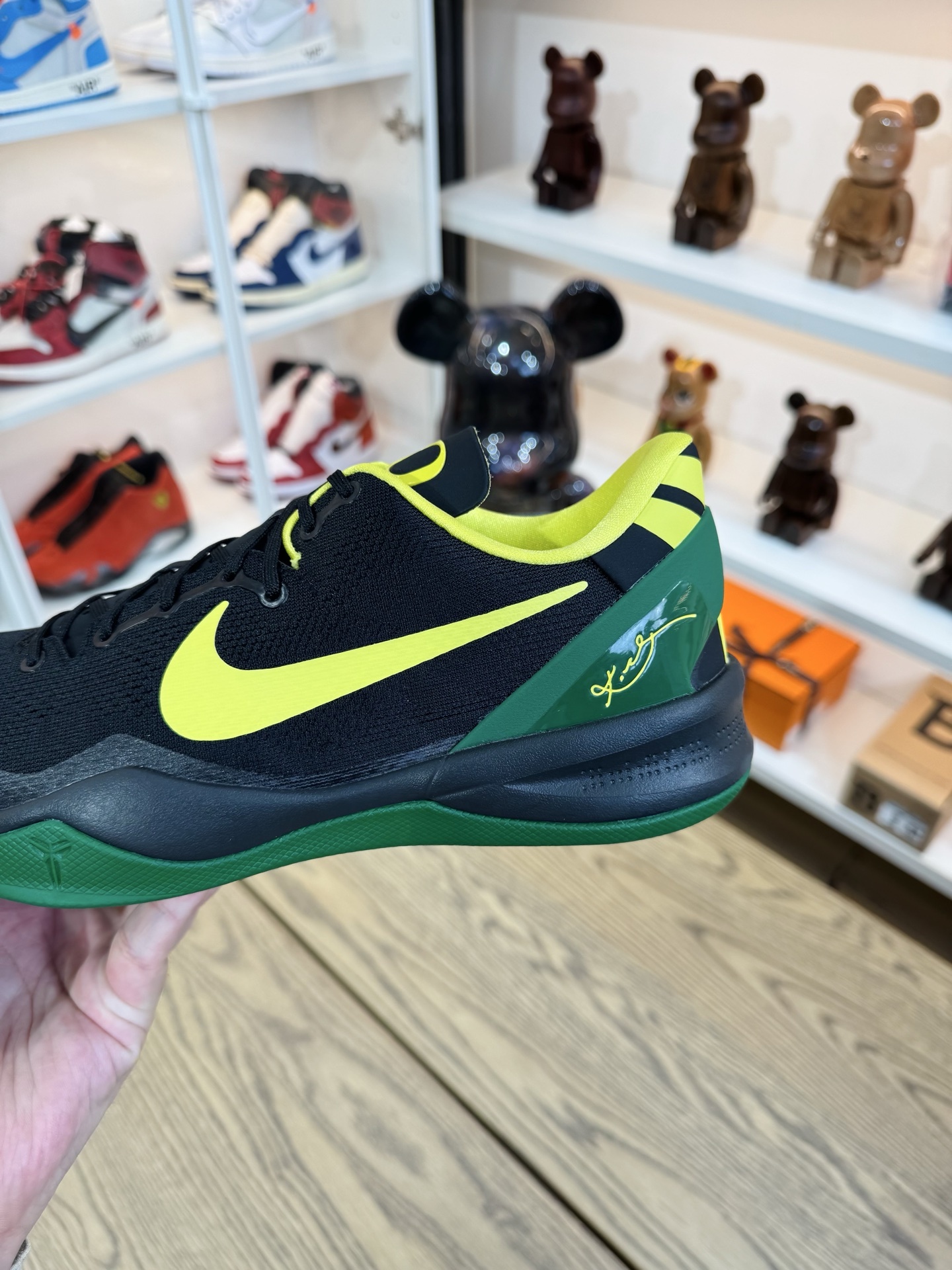 KOBE 8 俄勒岡鴨子🦆 OREGON DUCKS PE PACK  尺碼 40-48.5「US7-14」 （PROMO非市售樣品）