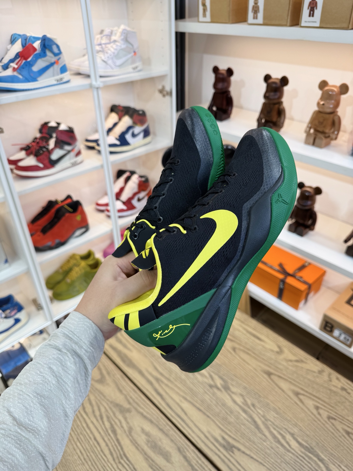 KOBE 8 俄勒岡鴨子🦆 OREGON DUCKS PE PACK  尺碼 40-48.5「US7-14」 （PROMO非市售樣品）