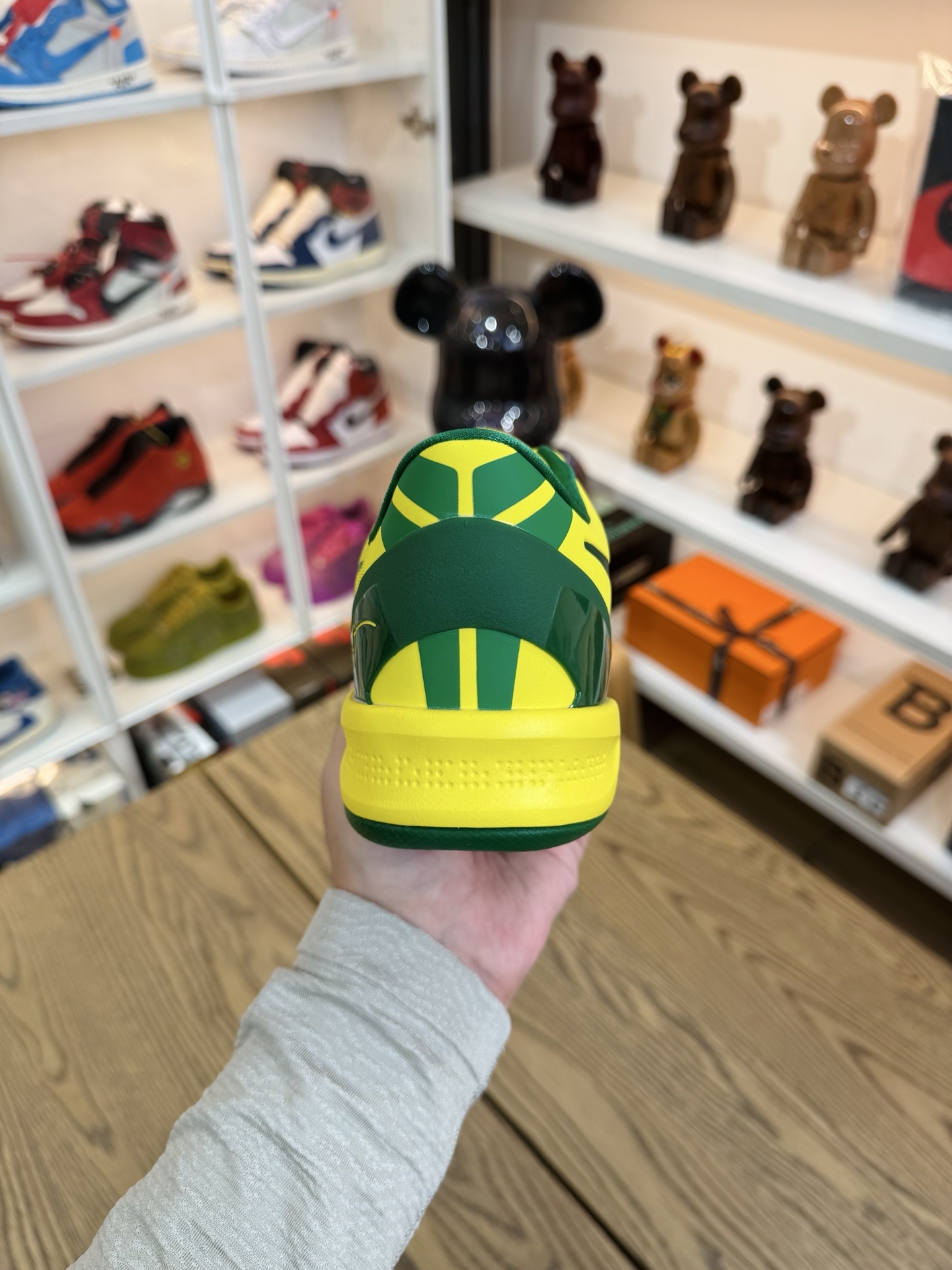 KOBE 8 俄勒岡鴨子🦆 黃綠鉤  OREGON DUCKS PE PACK  尺碼 40-48.5「US7-14」 （PROMO非市售樣品）