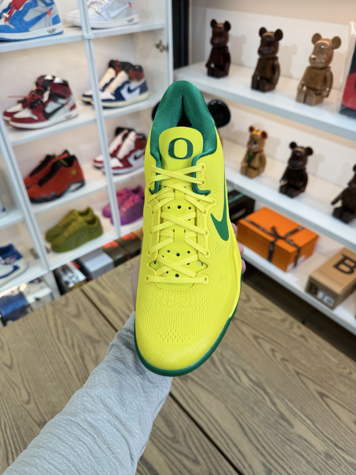 KOBE 8 俄勒岡鴨子🦆 黃綠鉤  OREGON DUCKS PE PACK  尺碼 40-48.5「US7-14」 （PROMO非市售樣品）
