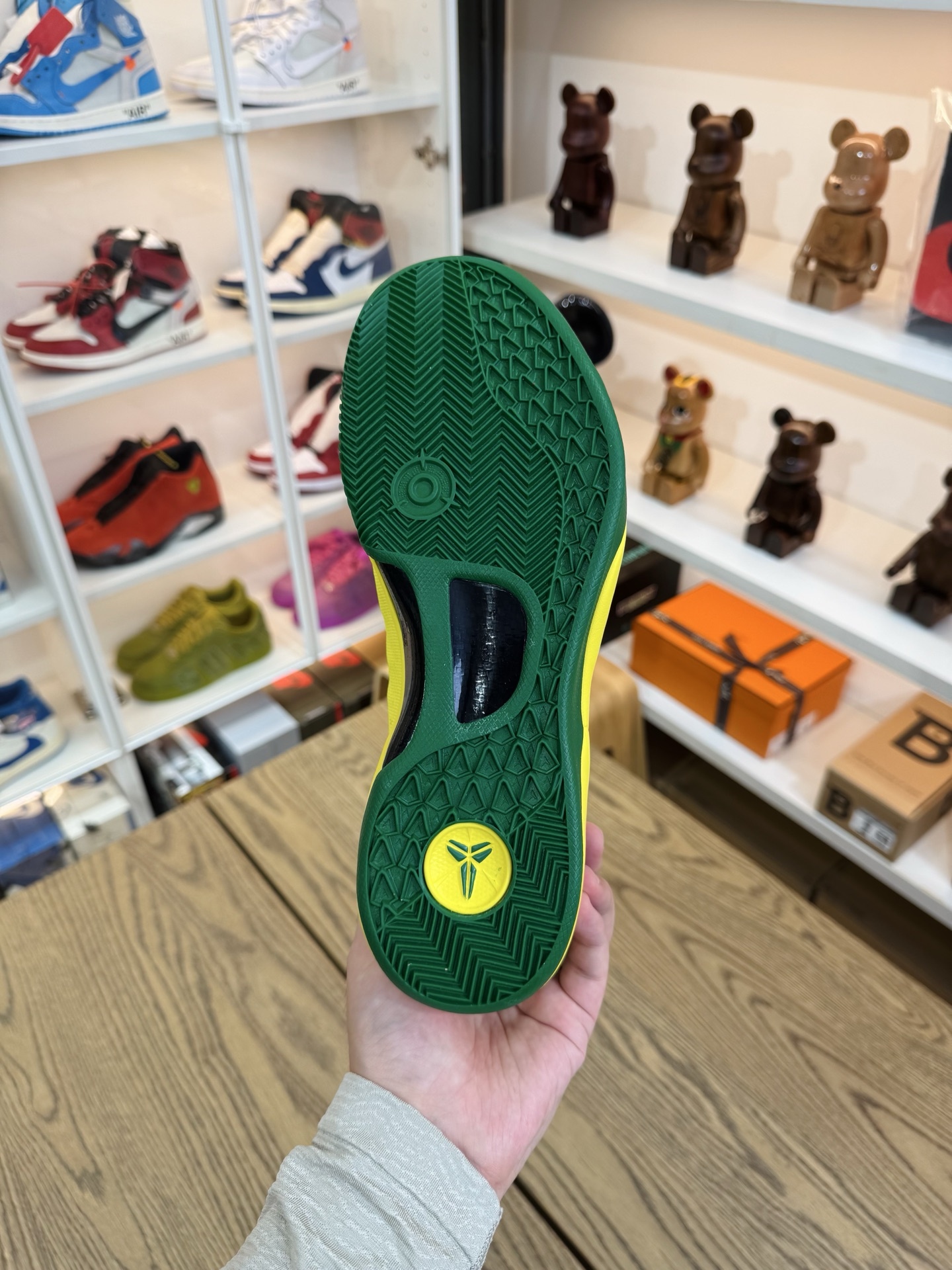 KOBE 8 俄勒岡鴨子🦆 黃綠鉤  OREGON DUCKS PE PACK  尺碼 40-48.5「US7-14」 （PROMO非市售樣品）