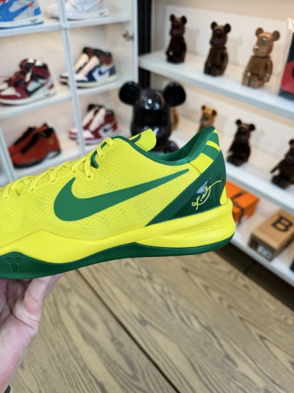 KOBE 8 俄勒岡鴨子🦆 黃綠鉤  OREGON DUCKS PE PACK  尺碼 40-48.5「US7-14」 （PROMO非市售樣品）