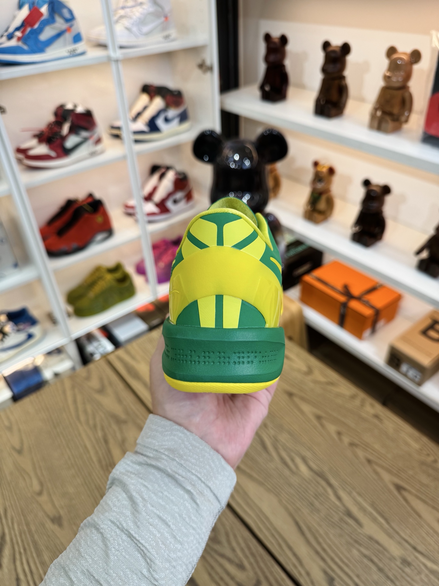 KOBE 8 俄勒岡鴨子🦆 綠黃鉤  OREGON DUCKS PE PACK  尺碼 40-48.5「US7-14」 （PROMO非市售樣品）