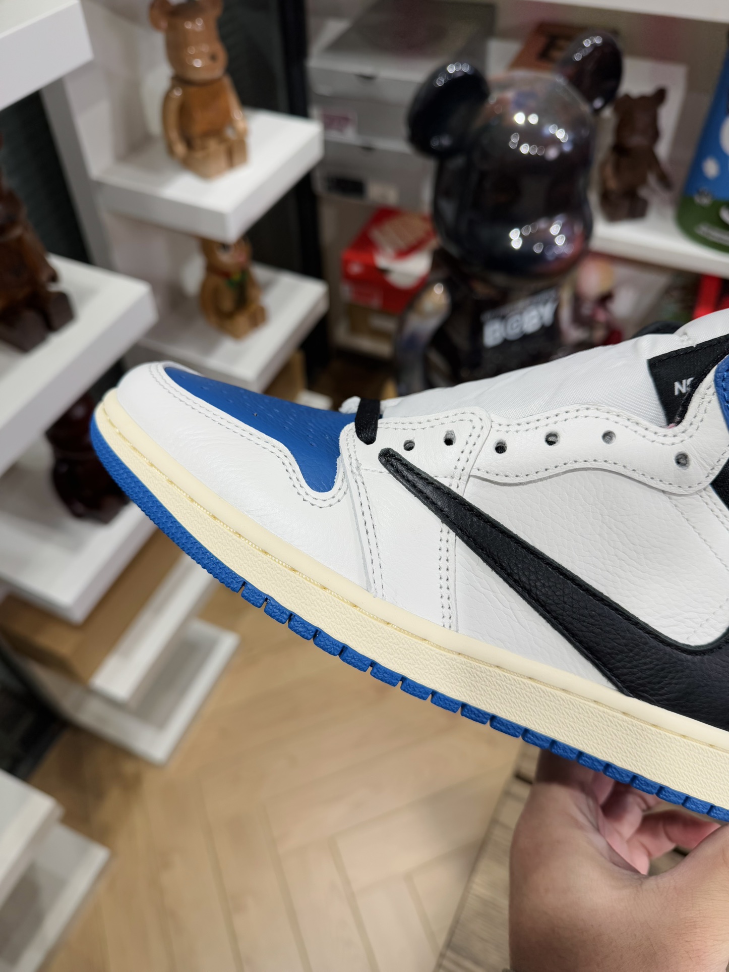 💯Travis Scott x AJ1 High 閃電⚡️ Fragment  藤原浩三方聯名 DH3227-105  尺碼 36-48.5「US4-14」