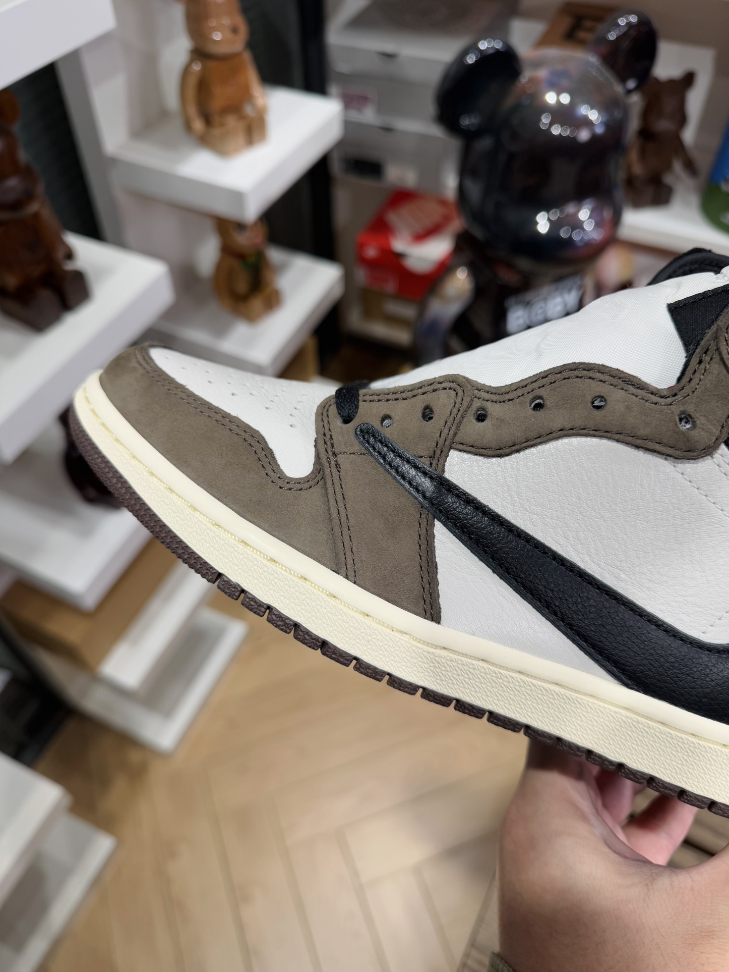 💯Travis Scott x AJ1 High OG TS SP 深棕  第一代倒鉤 夢回2019  尺碼 40-48.5「US7-14」 CD4487-100