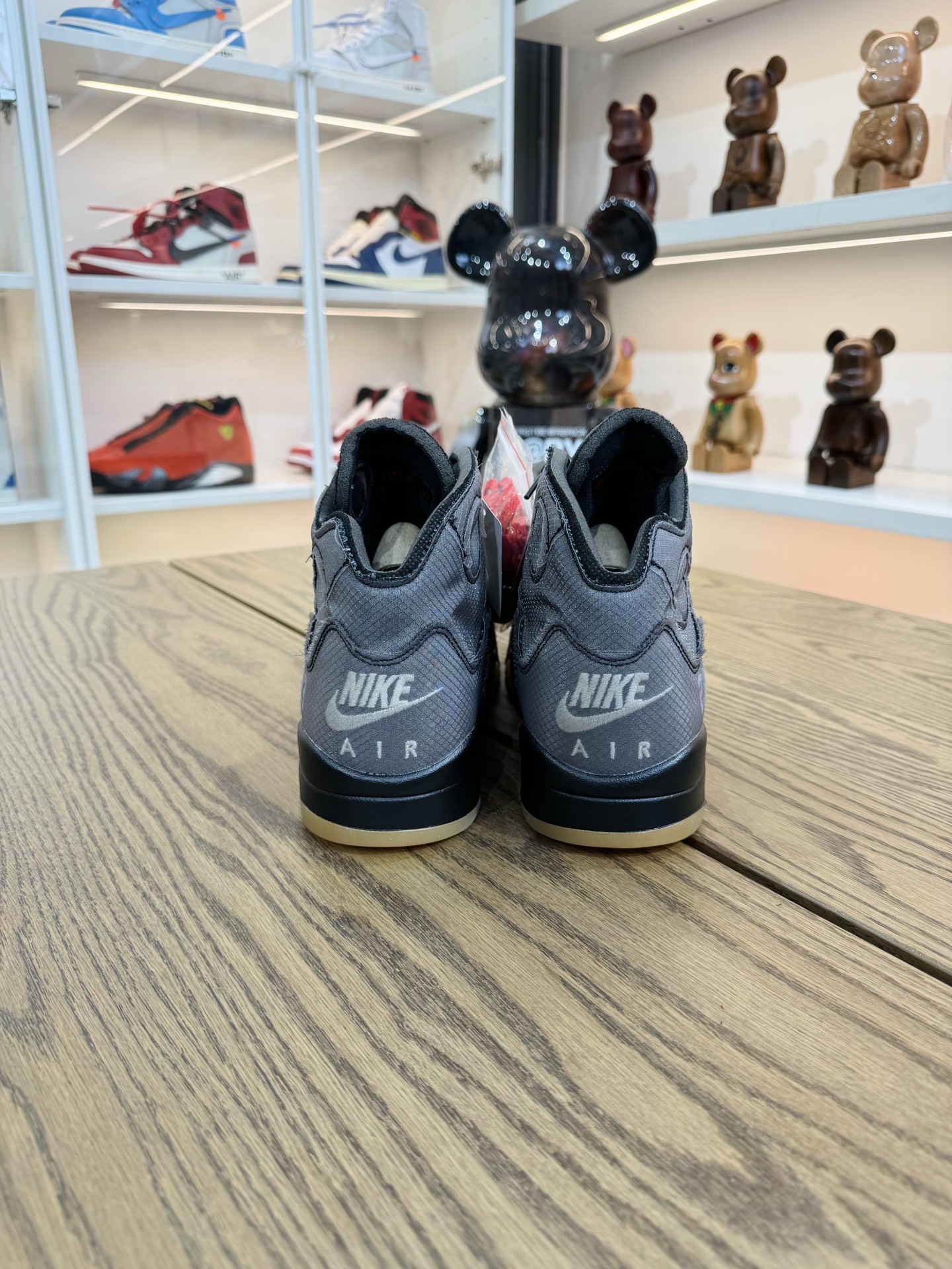 Off White x AJ5 Retro SP 黑蟬翼 復古籃球鞋  尺碼 40.5-48.5「US7.5-14」CT8480-001