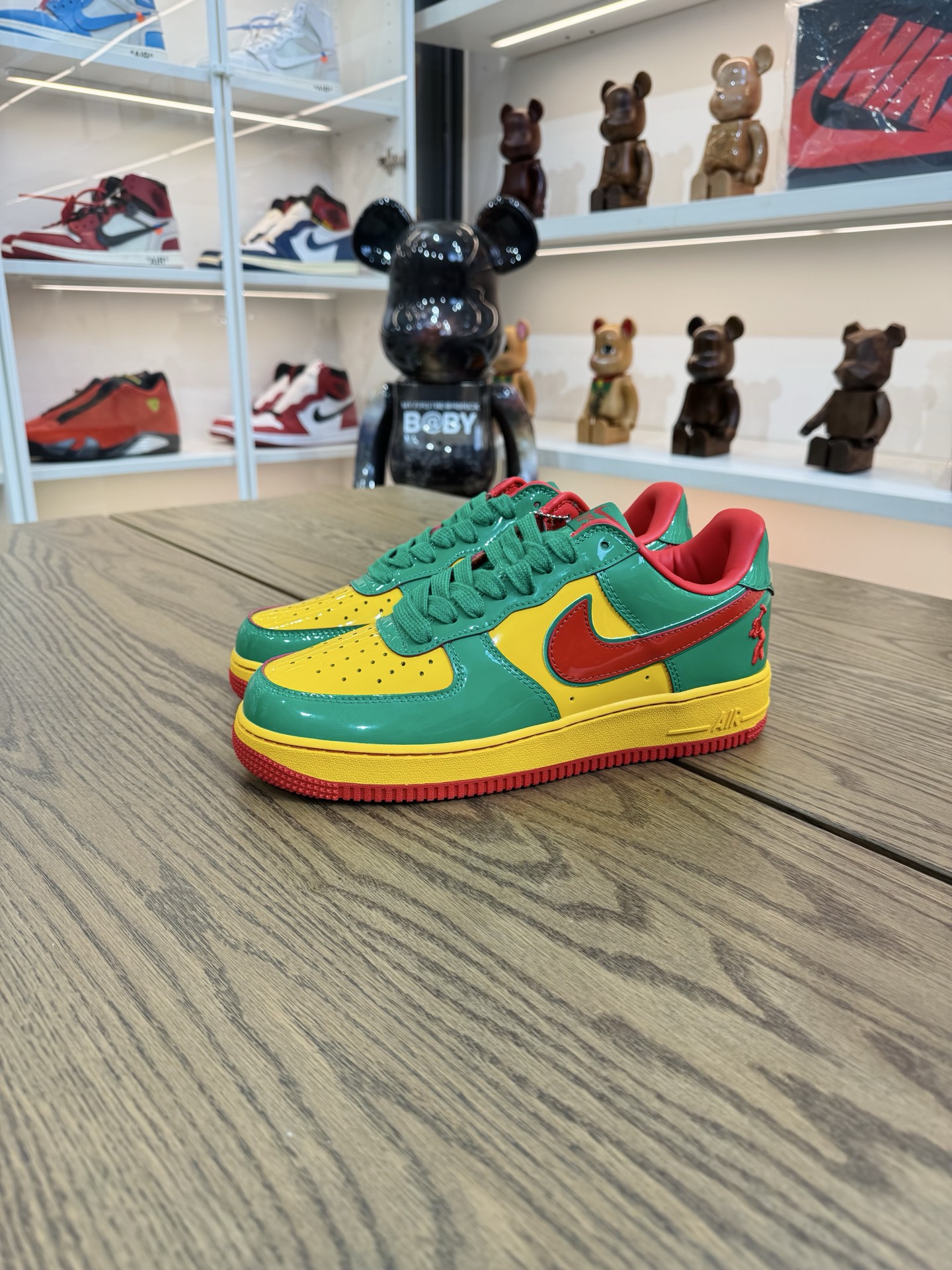 Lil Yachty x AF1 Low  绿金红 克拉克森同款  尺碼 36-47.5「US4-13」 IH4383-300