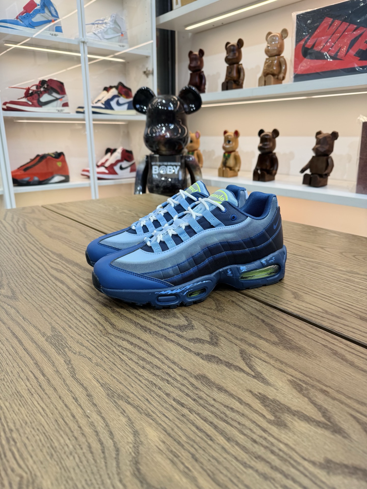 Yu-Gi-Oh! x Air Muscle 95  遊戲王聯名 超感藍 當漫畫走進現實  尺碼 36-47.5「US4-13」 II7404-400