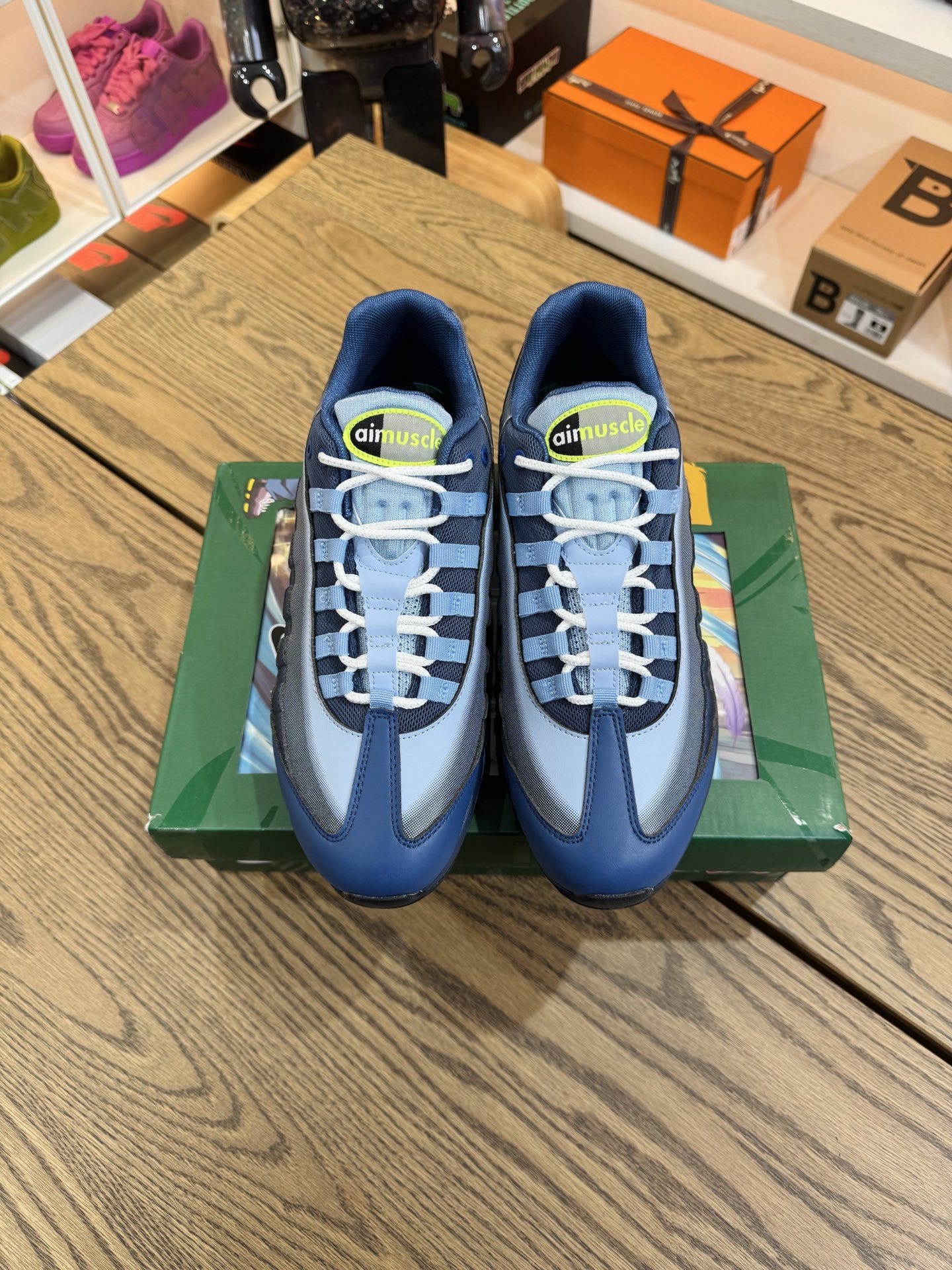 Yu-Gi-Oh! x Air Muscle 95  遊戲王聯名 超感藍 當漫畫走進現實  尺碼 36-47.5「US4-13」 II7404-400