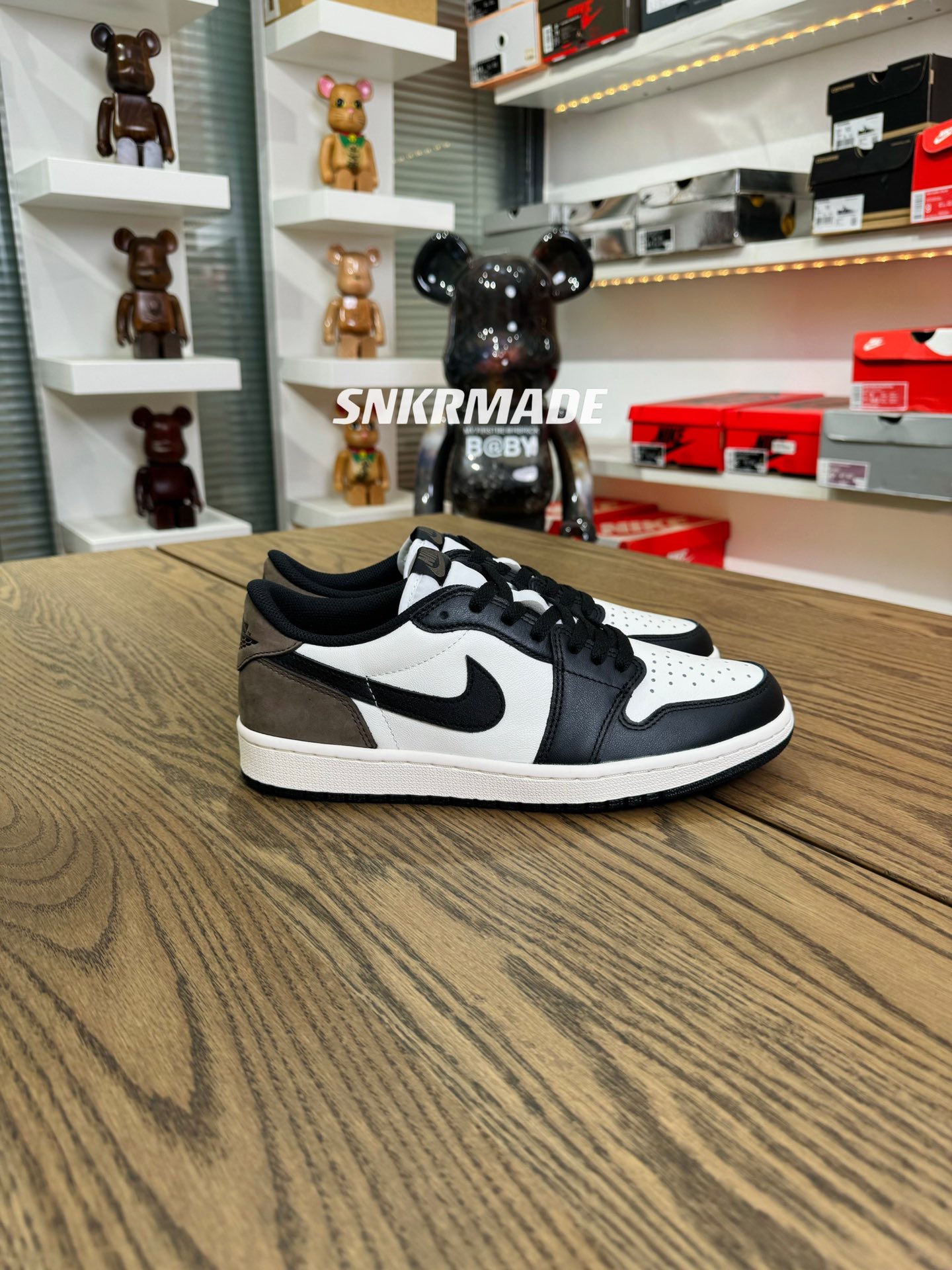 AJ1 Low OG “Mocha”  黑白低筒摩卡   40-48.5「US7-14」