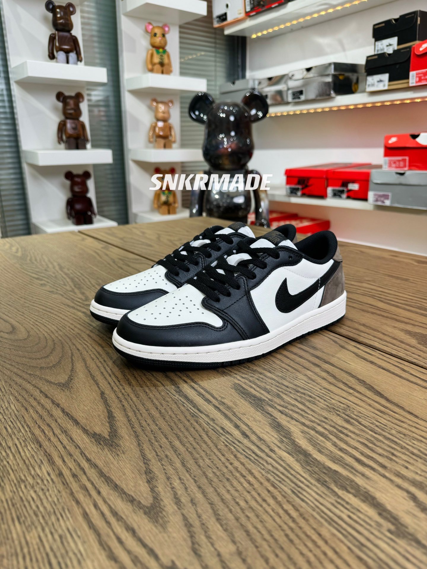 AJ1 Low OG “Mocha” 黑白低筒摩卡 40-48.5「US7-14」