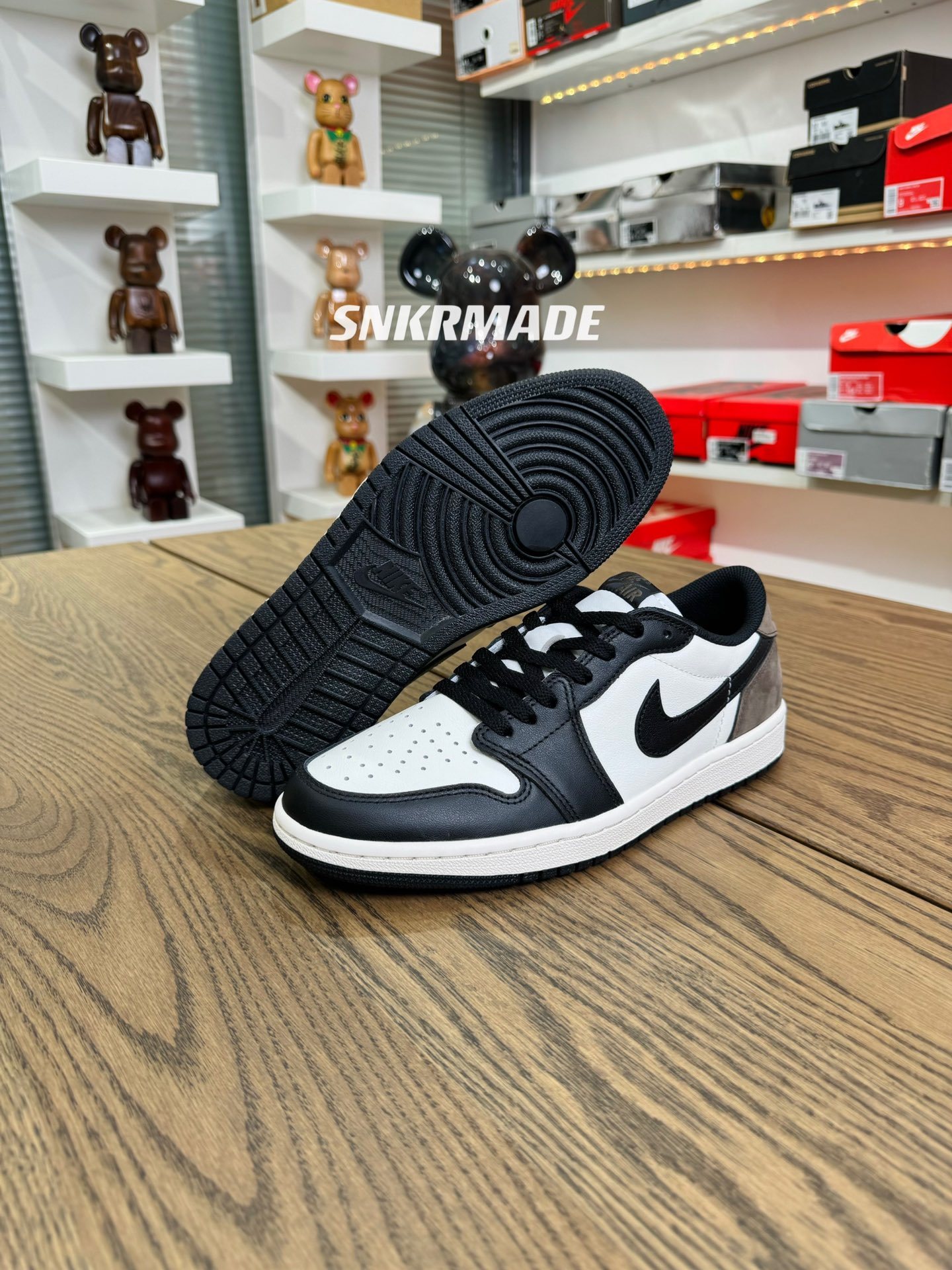 AJ1 Low OG “Mocha”  黑白低筒摩卡   40-48.5「US7-14」
