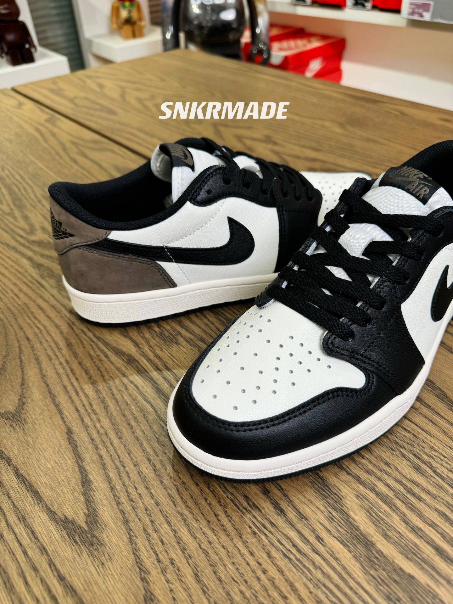 AJ1 Low OG “Mocha”  黑白低筒摩卡   40-48.5「US7-14」