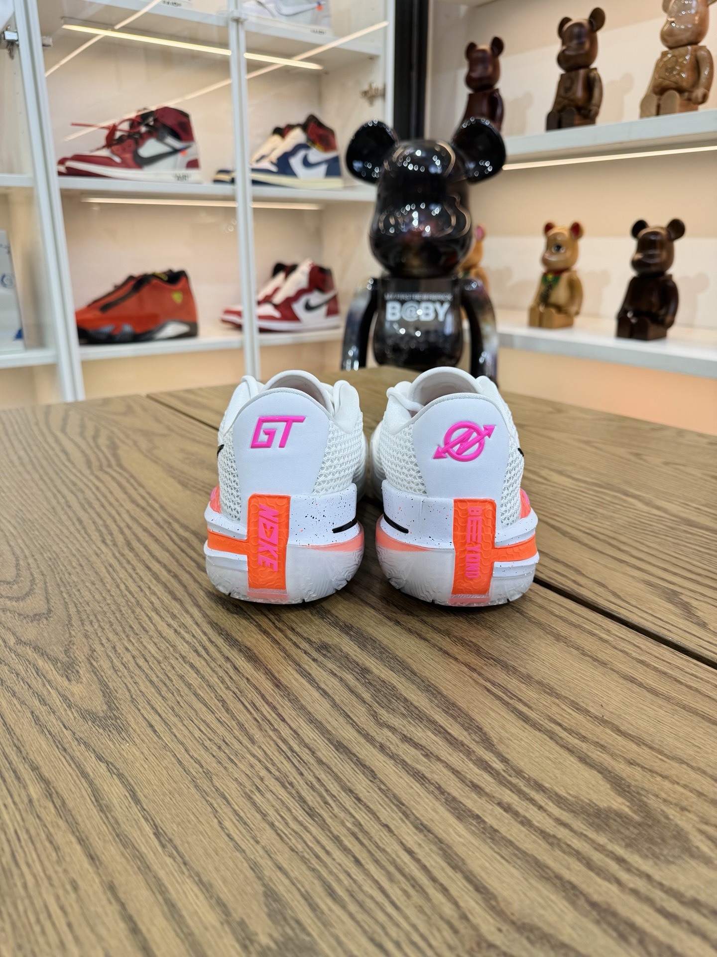 Air Zoom G.T. cut 1  實戰籃球鞋 粉白色 國外版 CZ0175-106