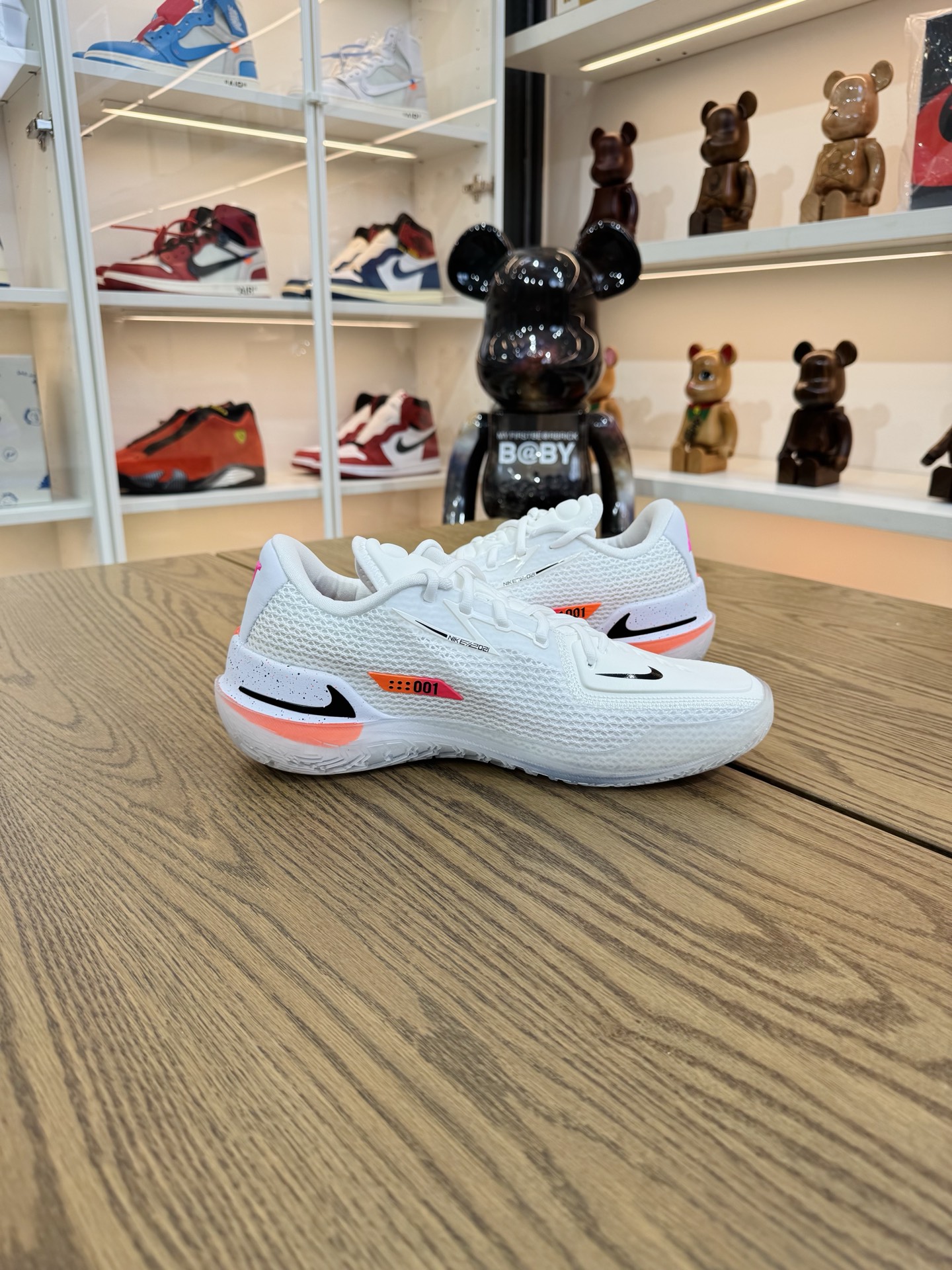 Air Zoom G.T. cut 1  實戰籃球鞋 粉白色 國外版 CZ0175-106