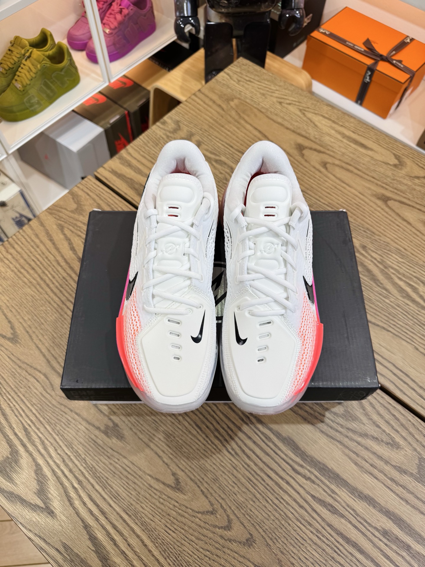 Air Zoom G.T. cut 1  實戰籃球鞋 粉白色 國外版 CZ0175-106