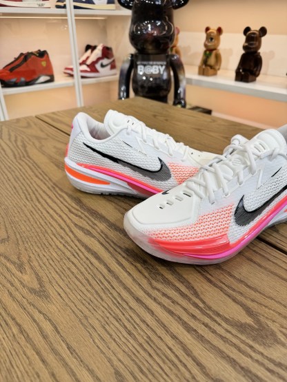 Air Zoom G.T. cut 1  實戰籃球鞋 粉白色 國外版 CZ0175-106