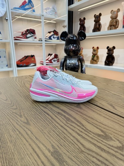 Air Zoom G.T. cut 1  實戰籃球鞋 灰粉色 國外版 CZ0175-008