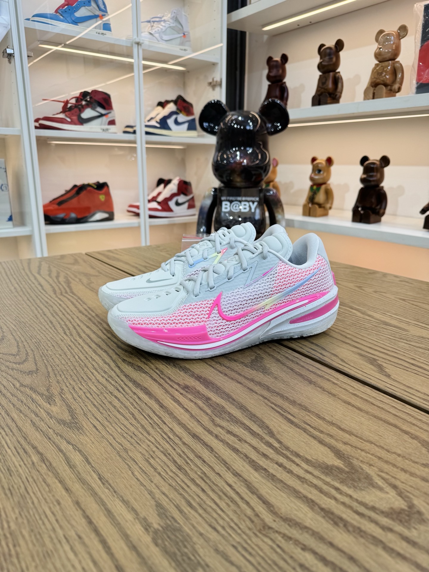 Air Zoom G.T. cut 1 實戰籃球鞋 灰粉色 國外版 CZ0175-008