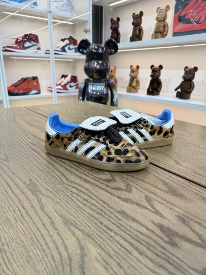 WALES BONNER x Samba IE0578 豹紋馬毛鞋面 Pony Tonal 高級感