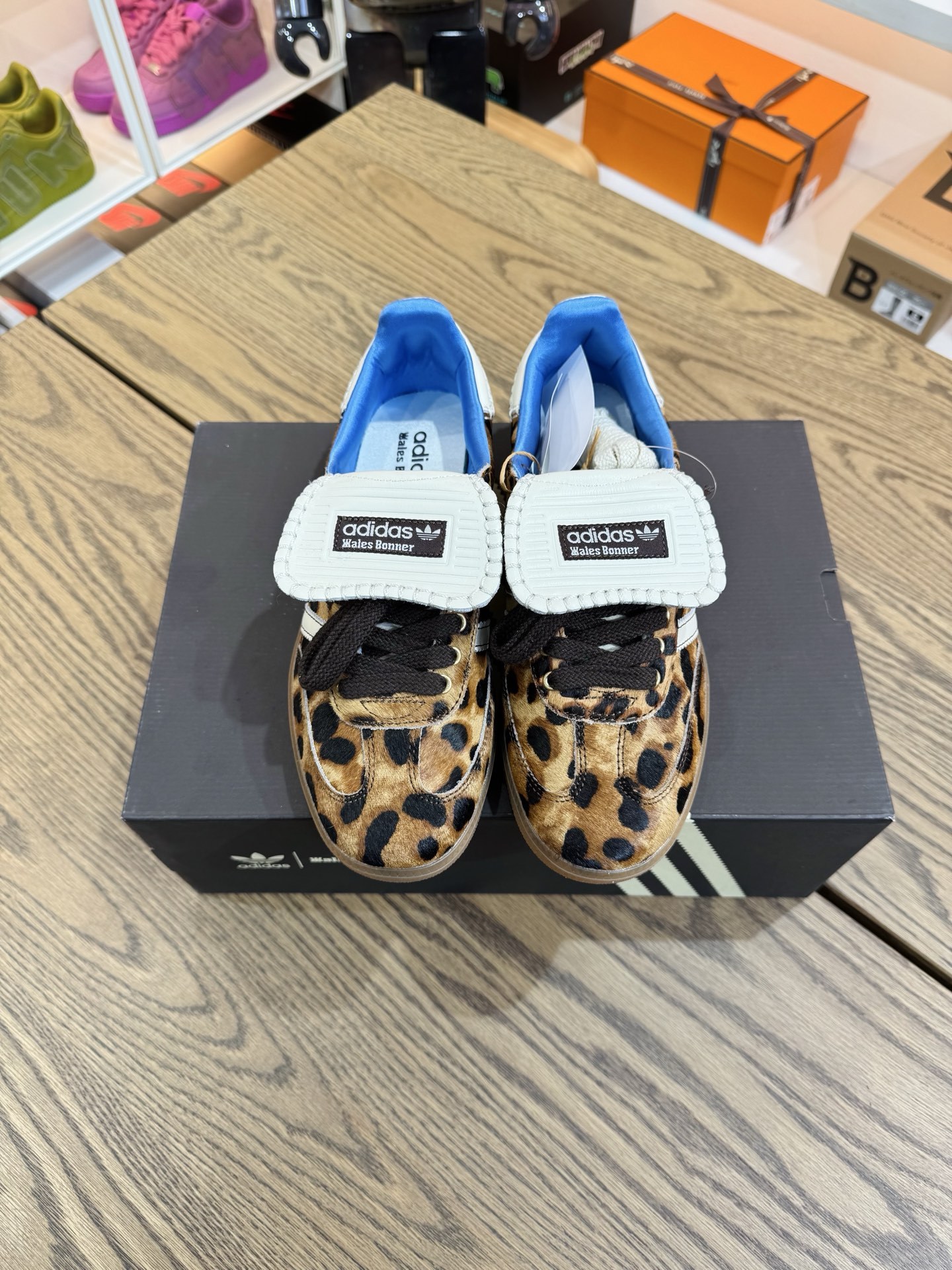 WALES BONNER x Samba IE0578 豹紋馬毛鞋面 Pony Tonal 高級感