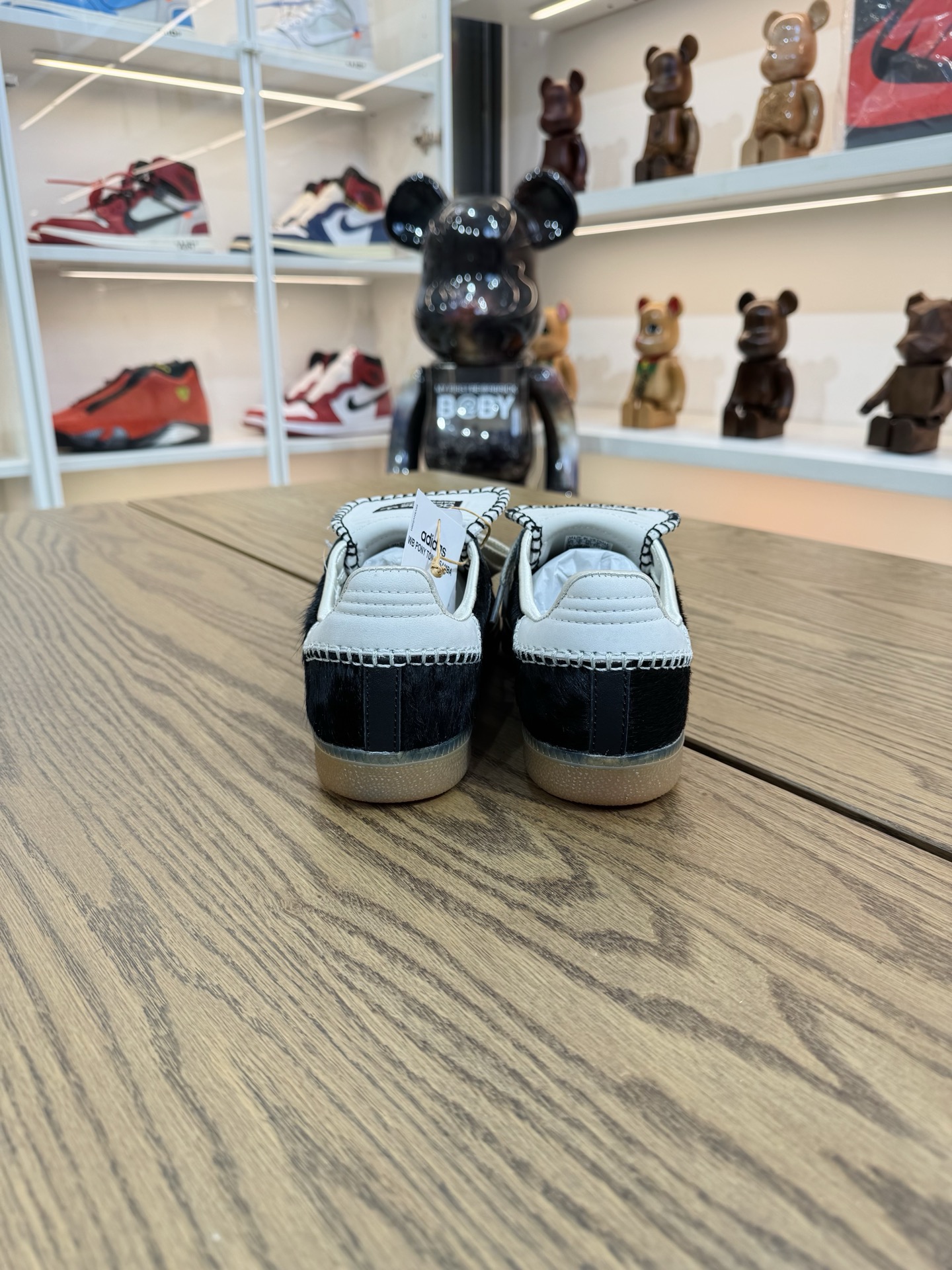 WALES BONNER x Samba IE0580 Pony Tonal 馬毛鞋面 高級感很濃