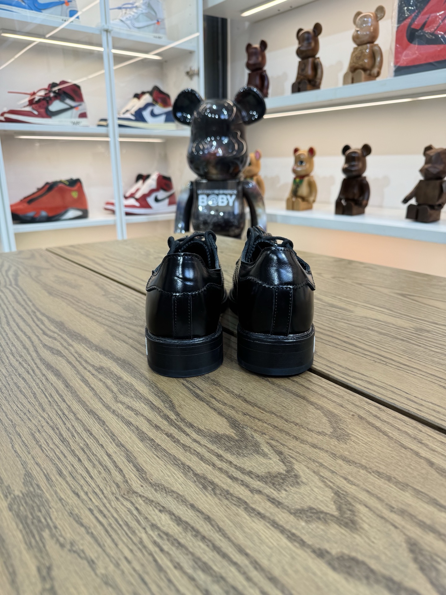 CLOT x SUPERSTAR Dress JR2814  男女同款 黑色坡跟