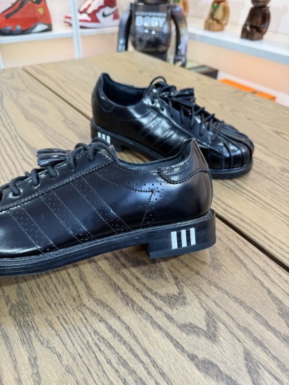 CLOT x SUPERSTAR Dress JR2814  男女同款 黑色坡跟