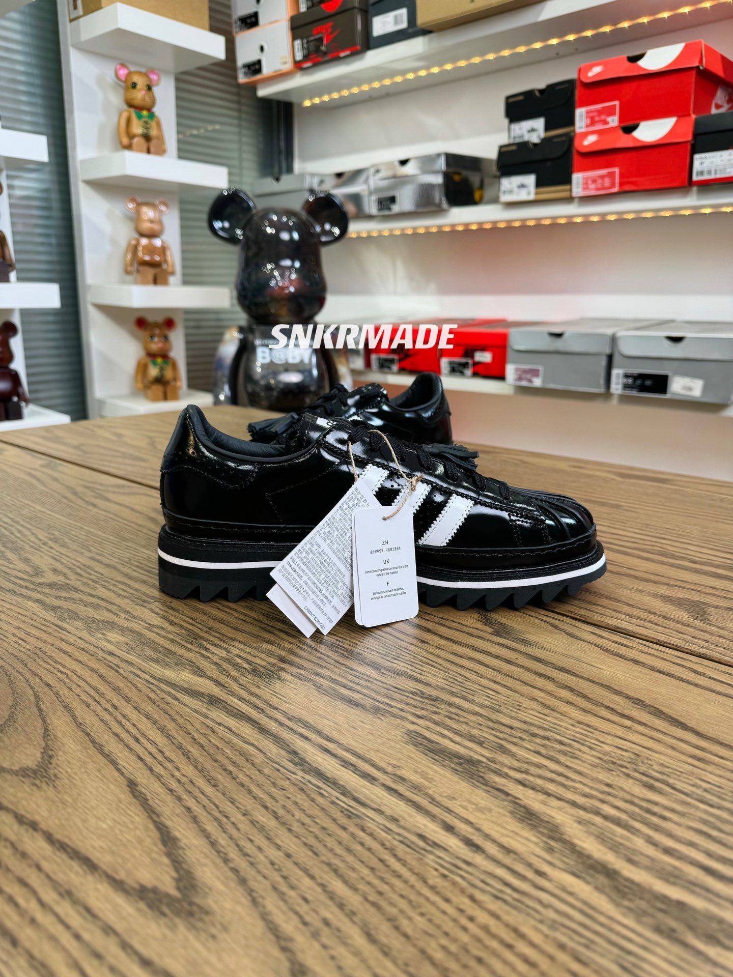 Clot x Adidas Original Superstar IH5953 希哥新品 凝結集團 黑色復古貝殼頭