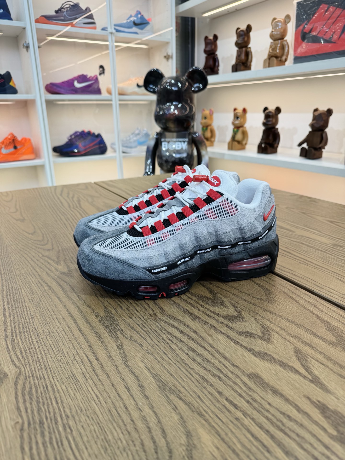 UNDEFEATED × Air Max 95 SP  東京限定 灰紅色 Ltd：056/600 尺碼 40-48.5「US7-14」 IB4523-003