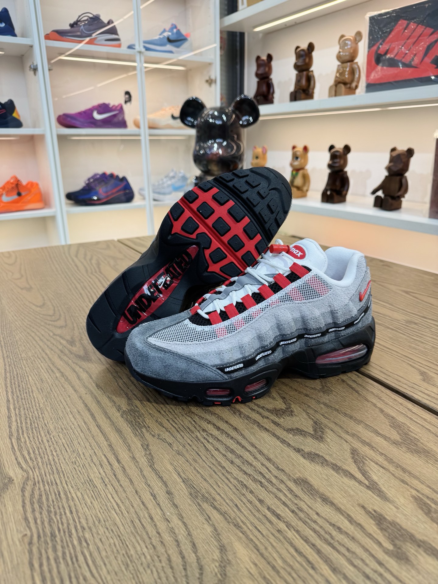 UNDEFEATED × Air Max 95 SP  東京限定 灰紅色 Ltd：056/600 尺碼 40-48.5「US7-14」 IB4523-003