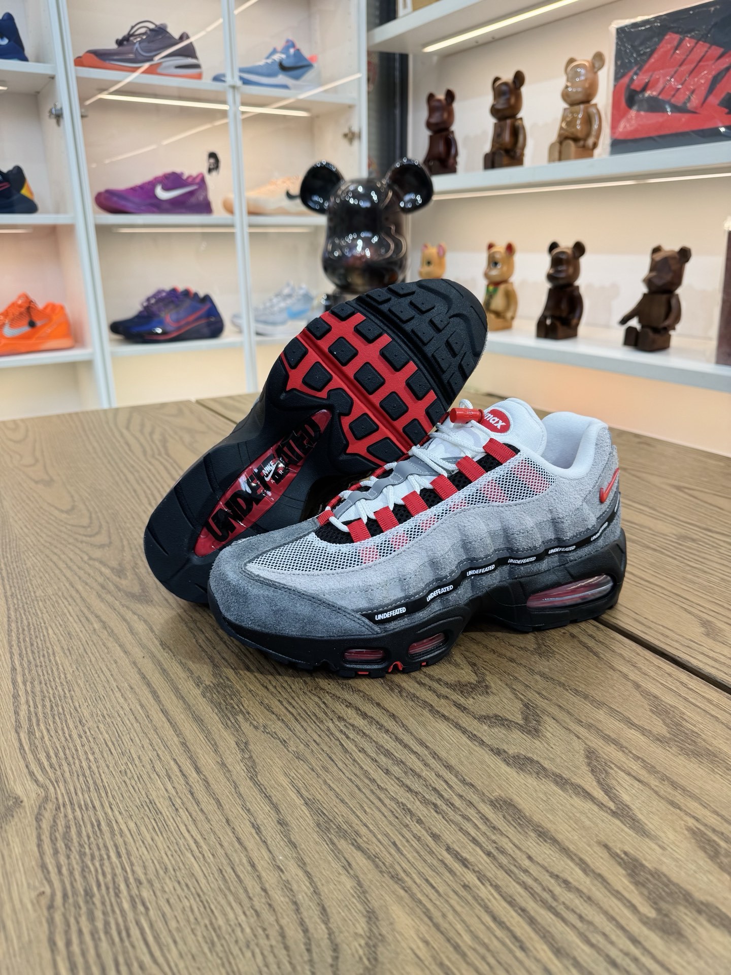 UNDEFEATED × Air Max 95 SP  東京限定 灰紅色 Ltd：056/600 尺碼 40-48.5「US7-14」 IB4523-003