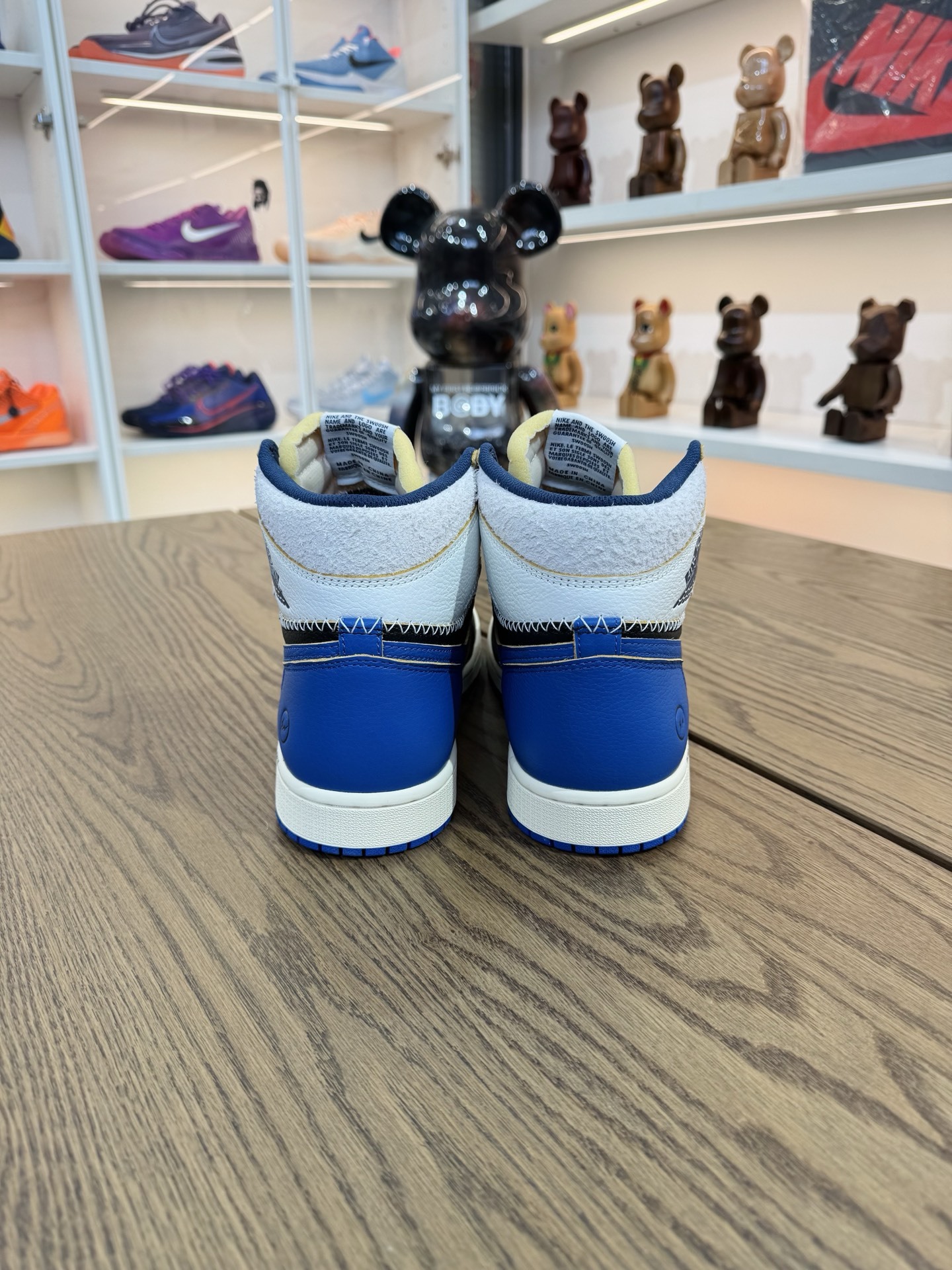 Jordan × Union x Fragment Design  AJ1 High OG SP Royal 三方聯名 皇家藍  尺碼 40-48.5「US7-14」 IO7847-001