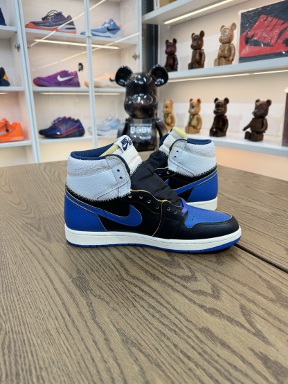 Jordan × Union x Fragment Design  AJ1 High OG SP Royal 三方聯名 皇家藍  尺碼 40-48.5「US7-14」 IO7847-001