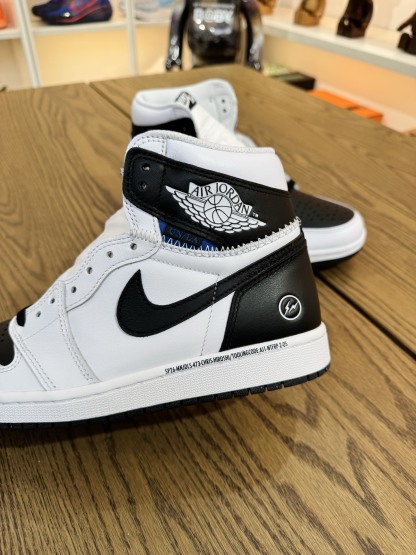 Jordan × Union x Fragment Design AJ1 High OG SP 三方聯名 黑白色 尺碼 40-48.5「US7-14」 II7282-100