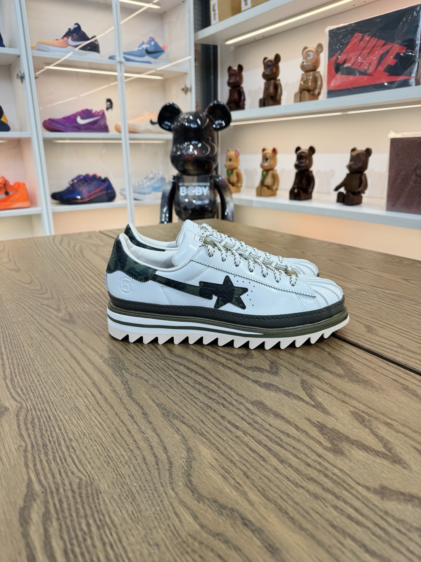 CLOT x BAPE × Adidas Originals SUPERSTAR  冠希哥三方聯名 KJ1473  尺碼 36-46「US4-11.5」