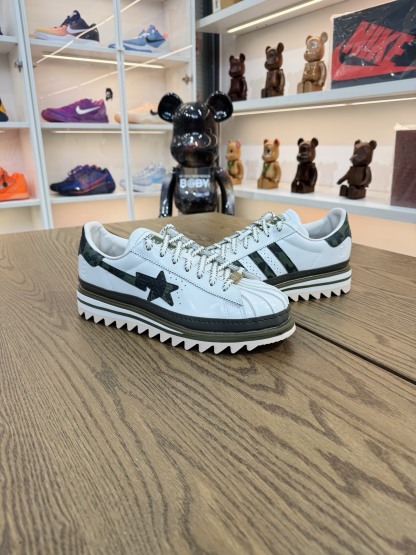 CLOT x BAPE × Adidas Originals SUPERSTAR  冠希哥三方聯名 KJ1473  尺碼 36-46「US4-11.5」