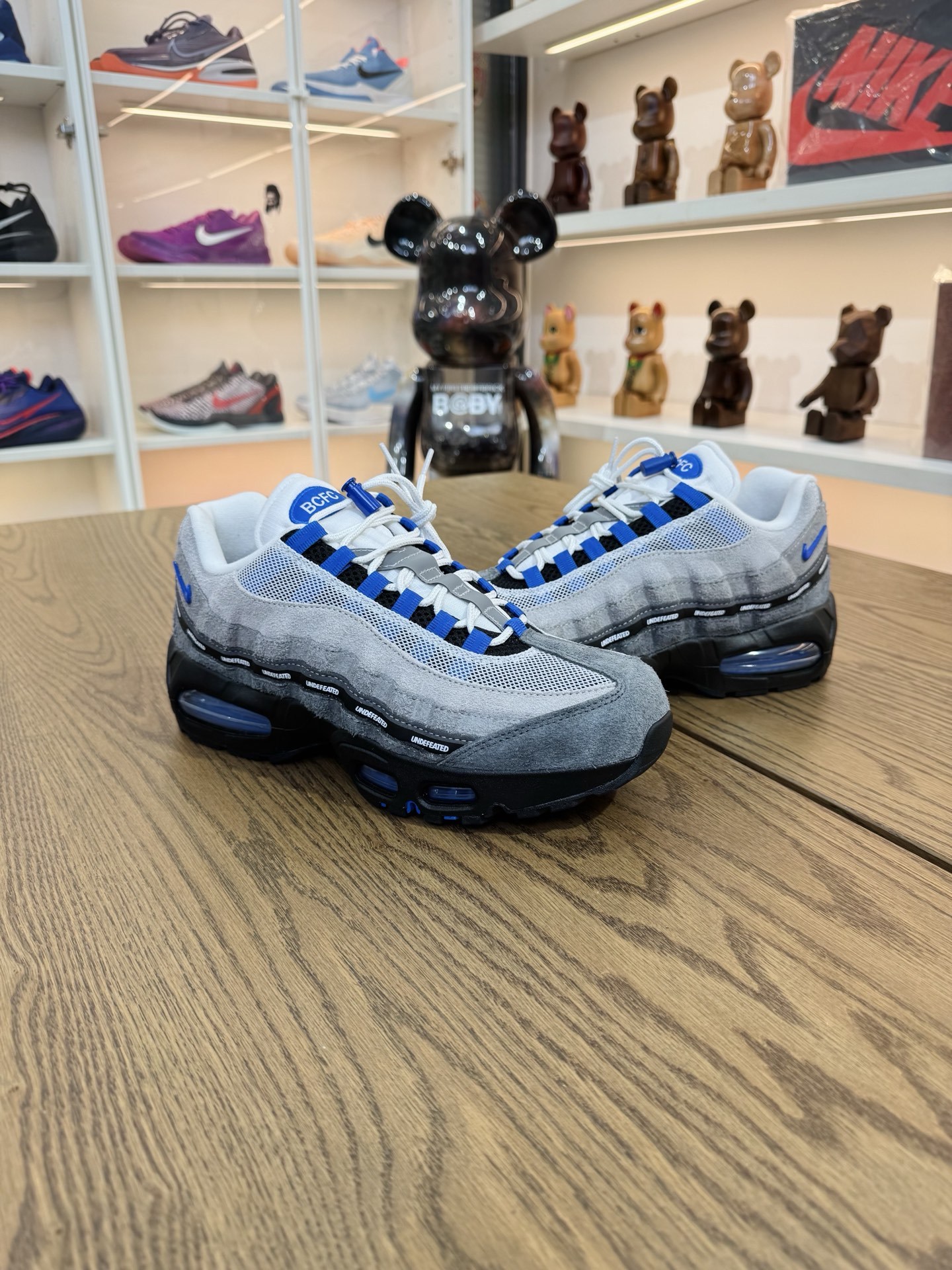 UNDEFEATED × Air Max 95 SP  伯明翰限定 灰藍色 Ltd：1571/2200 尺碼 40-48.5「US7-14」 IB4523-001