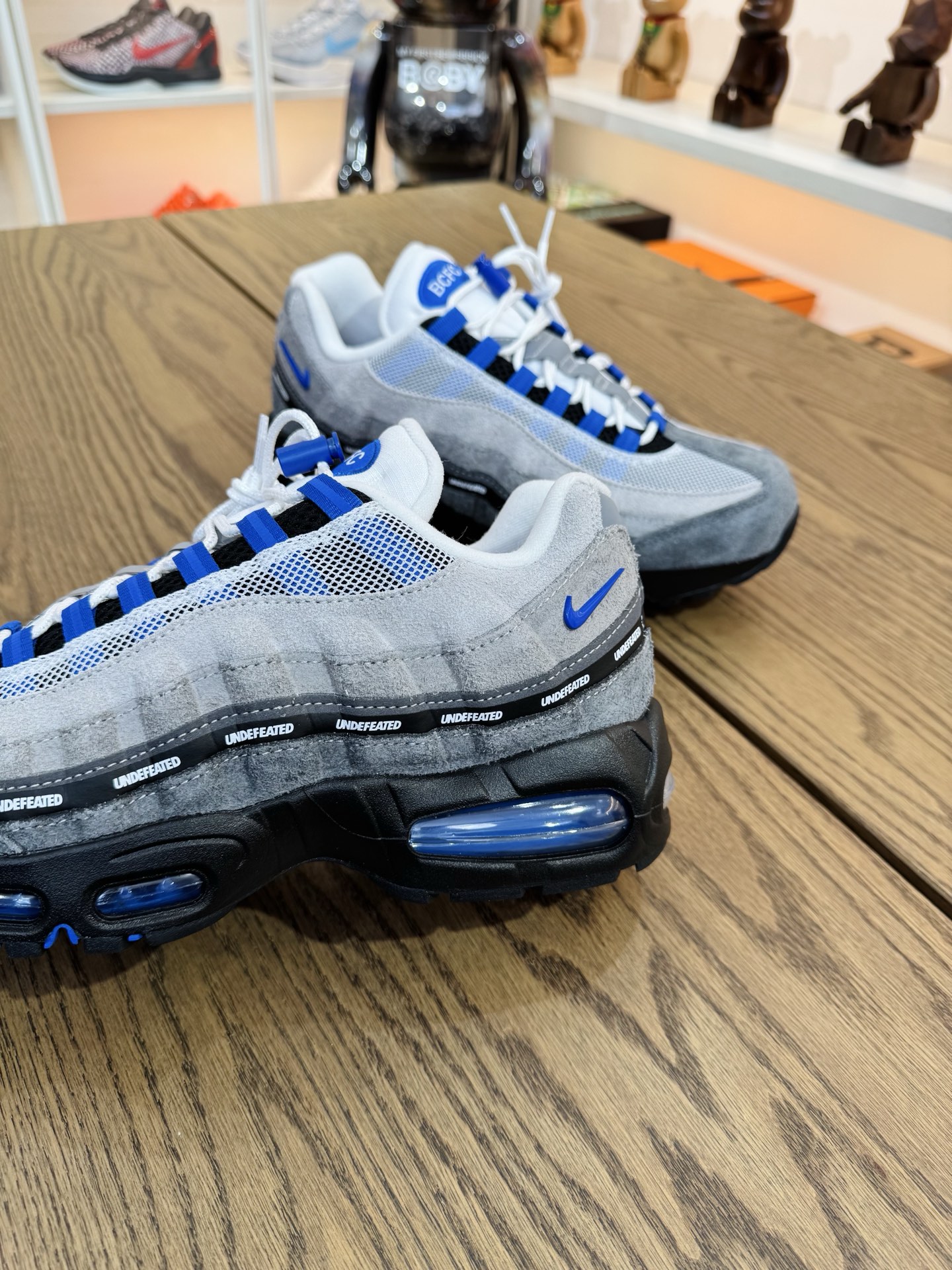 UNDEFEATED × Air Max 95 SP  伯明翰限定 灰藍色 Ltd：1571/2200 尺碼 40-48.5「US7-14」 IB4523-001