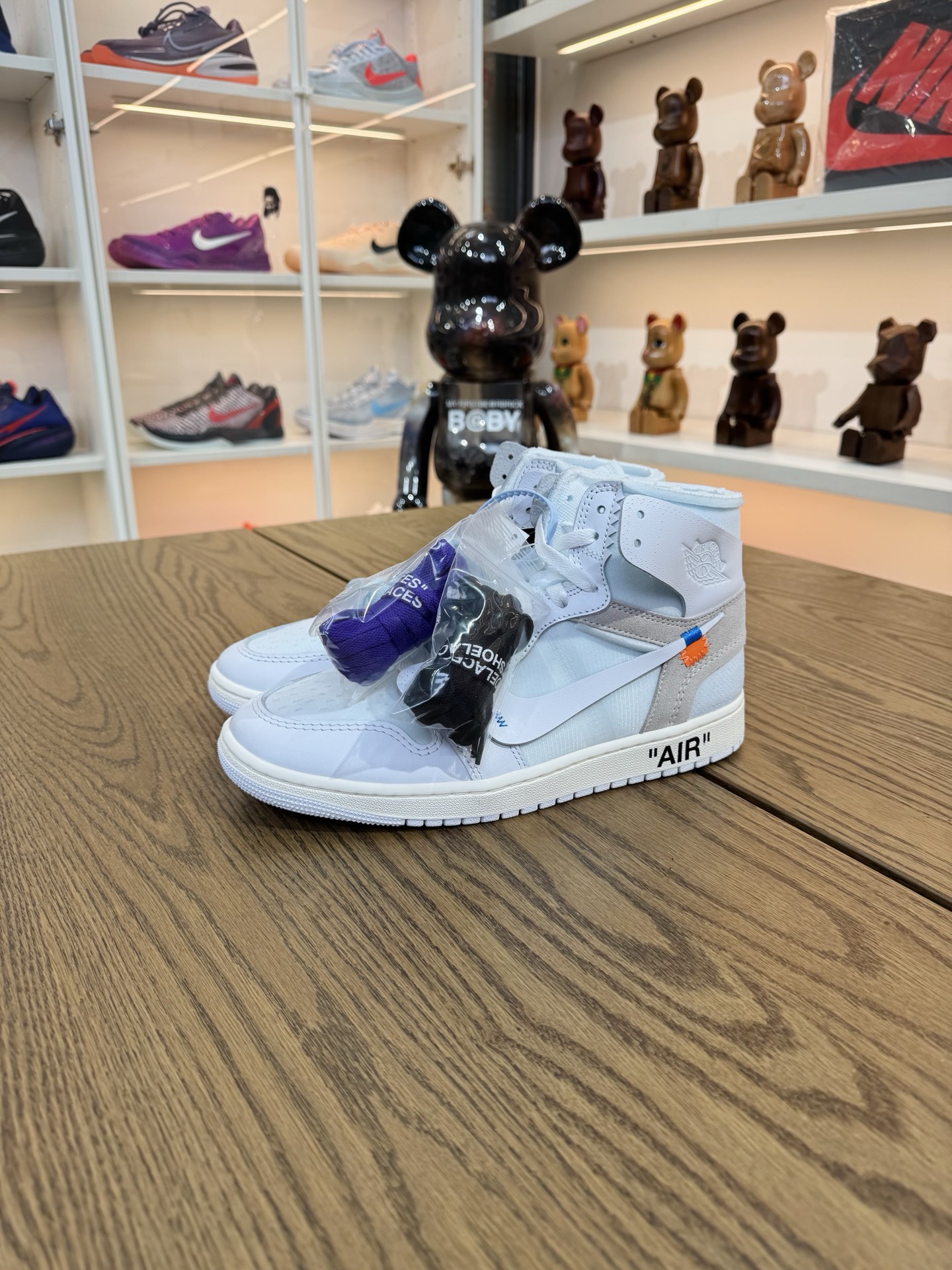 OFF-WHITE × AJ1 白藍 White the ten 歐洲限定 2026款 AA3834-100