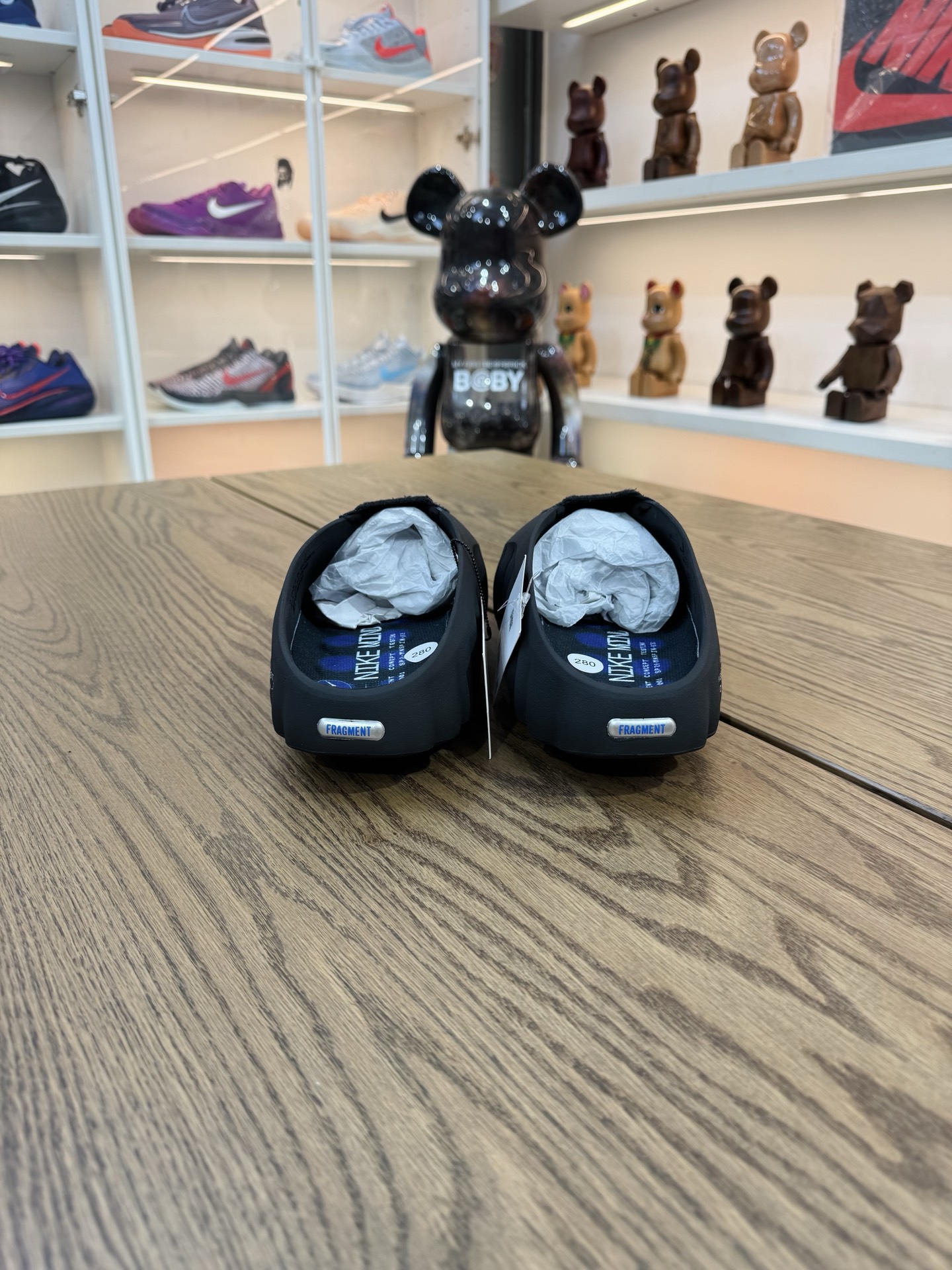 Mind 001 x Fragment Design 藤原浩黑藍 IQ8502-001 