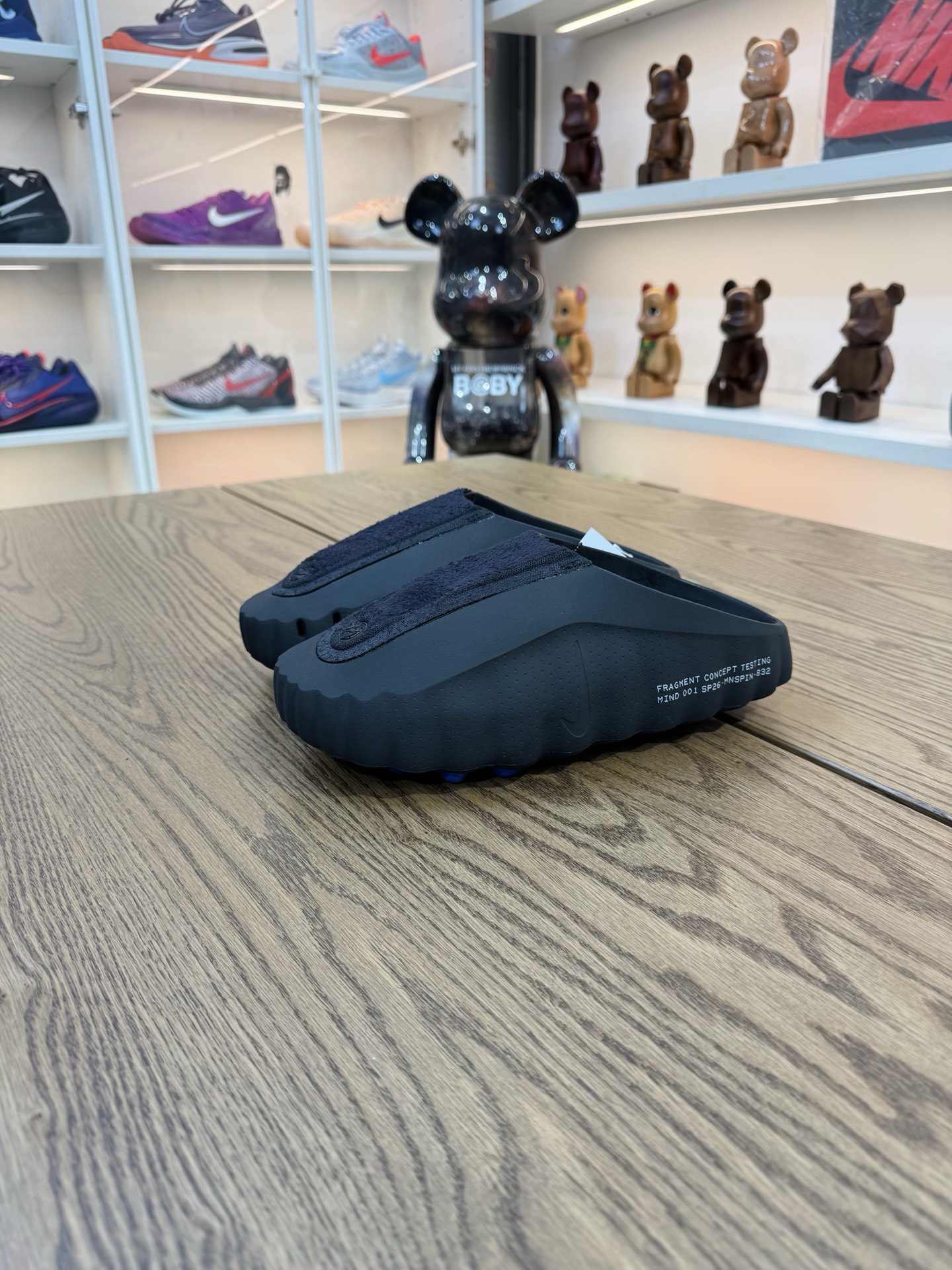Mind 001 x Fragment Design 藤原浩黑藍 IQ8502-001 