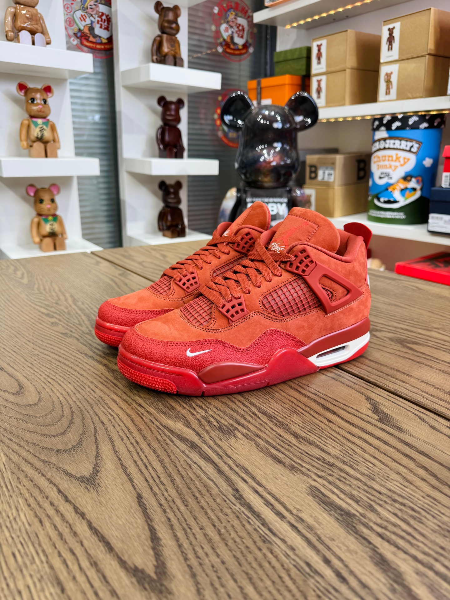 Nigel Sylvester x AJ4 OG BIKE 紅磚 Brick by Brick HF4340-800