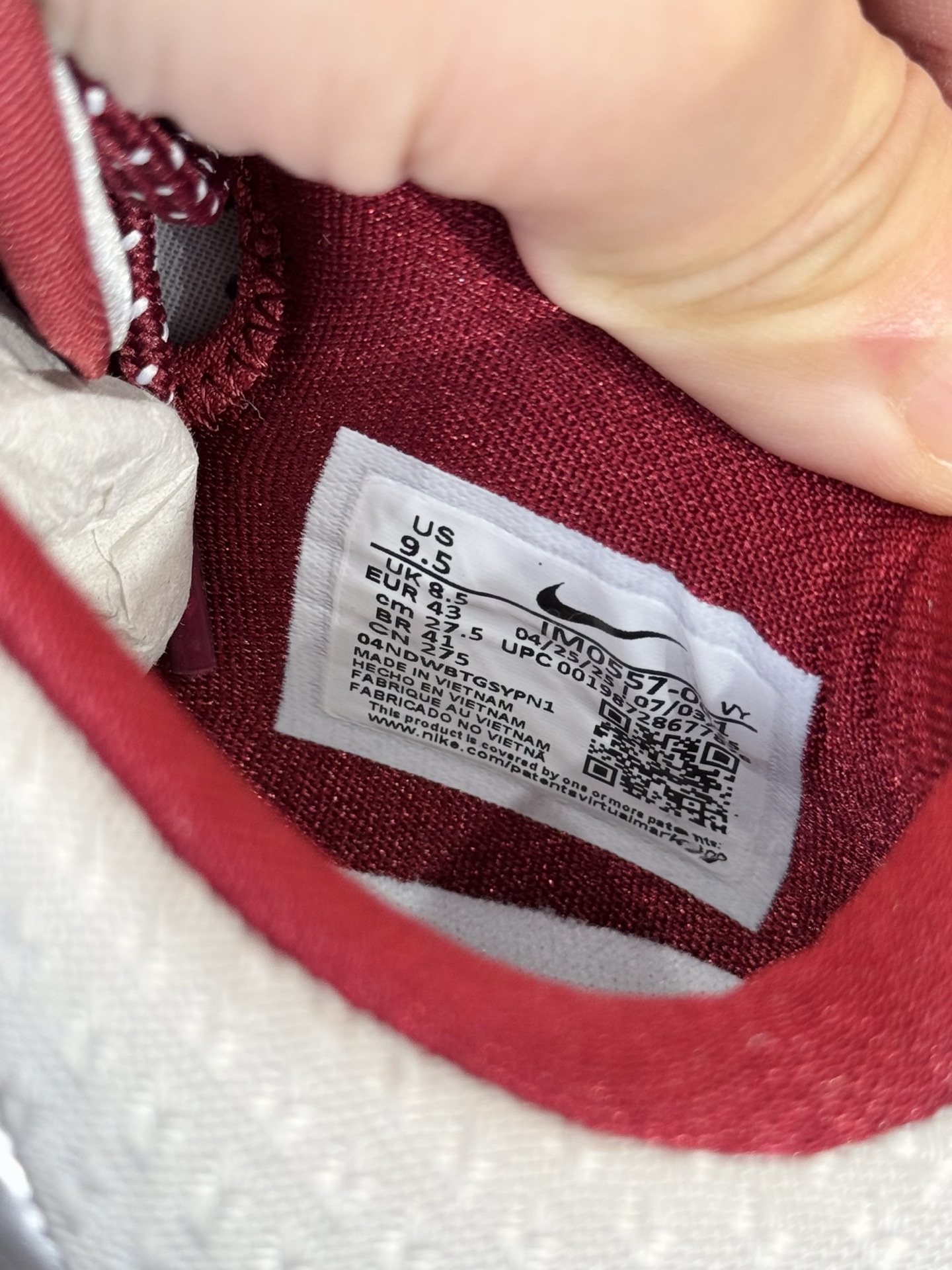 Kobe 5 Protro  Lower Merion Aces Away  高中配色 銀白 IM0557-001